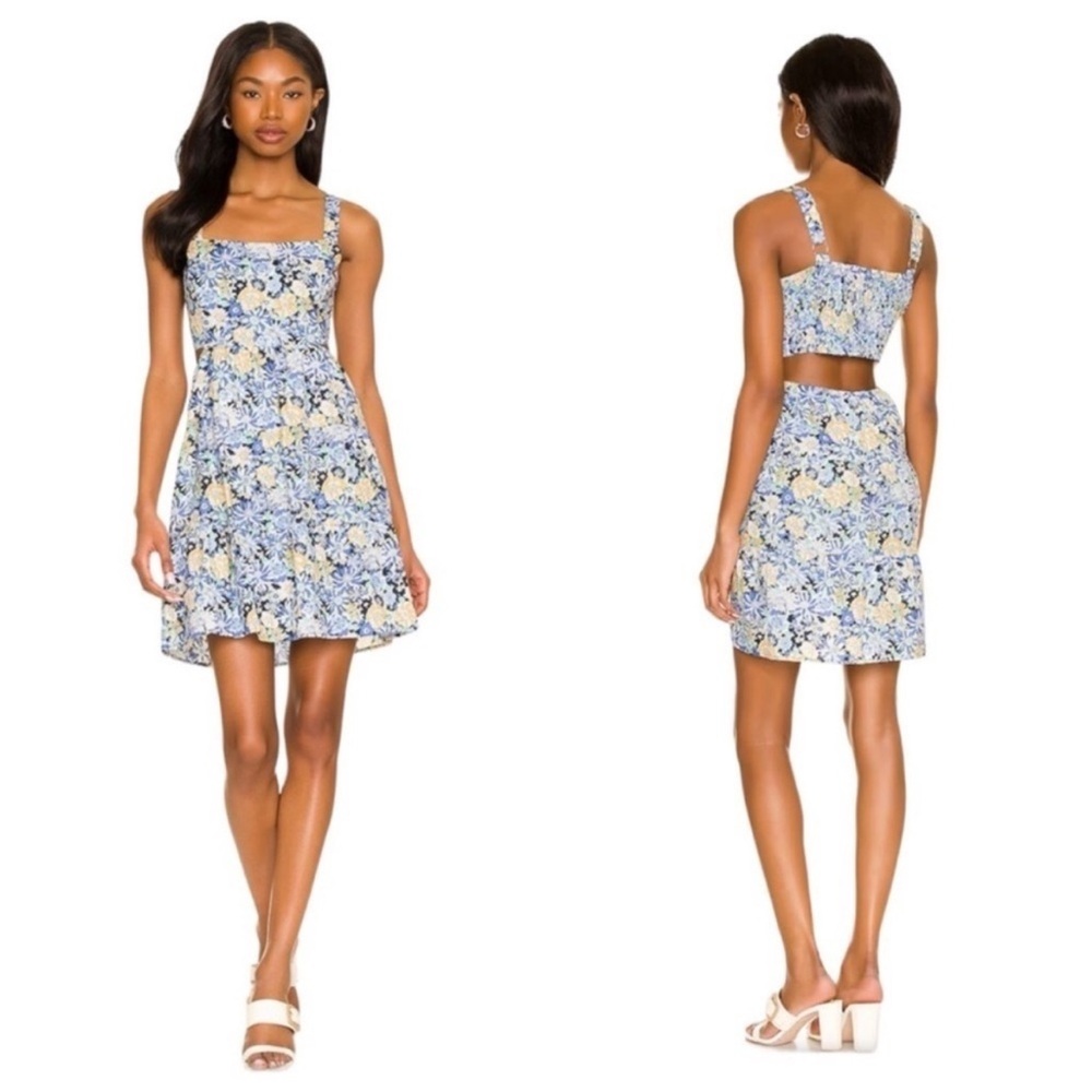 Revolve Ruta Dress in indigo mini dress NWOT